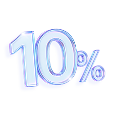 10%